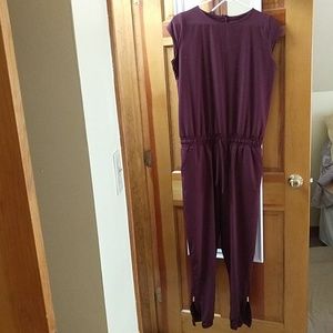 Women's Albion  jumpsuit in Burgundy